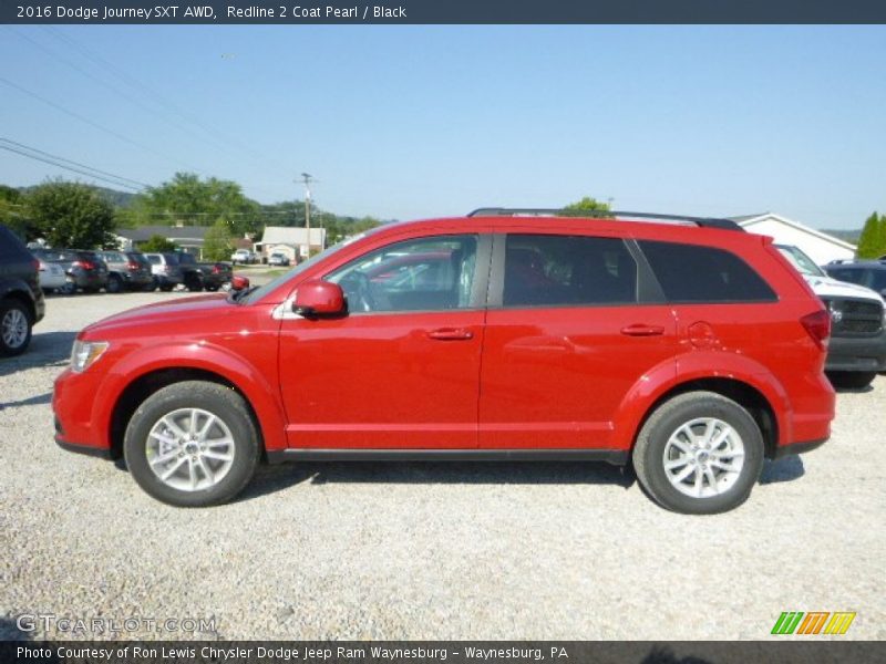 Redline 2 Coat Pearl / Black 2016 Dodge Journey SXT AWD