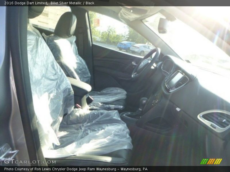 Billet Silver Metallic / Black 2016 Dodge Dart Limited