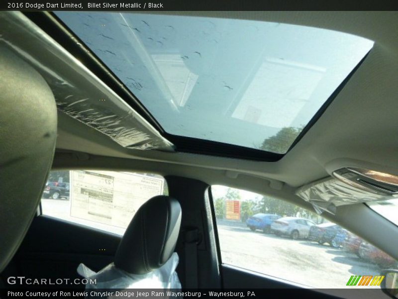 Billet Silver Metallic / Black 2016 Dodge Dart Limited