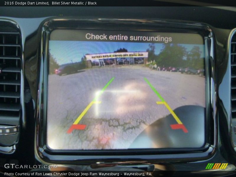 Billet Silver Metallic / Black 2016 Dodge Dart Limited