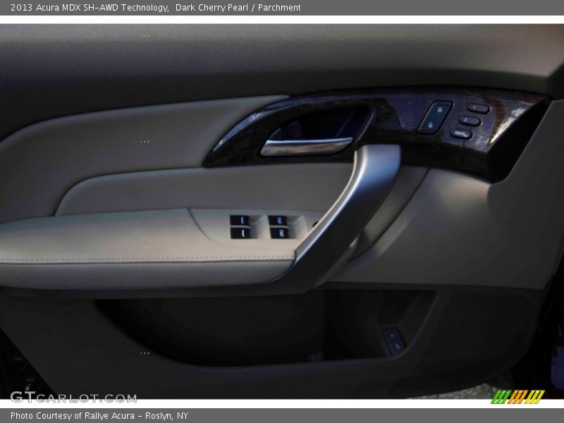 Dark Cherry Pearl / Parchment 2013 Acura MDX SH-AWD Technology