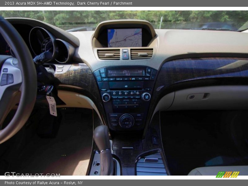 Dark Cherry Pearl / Parchment 2013 Acura MDX SH-AWD Technology