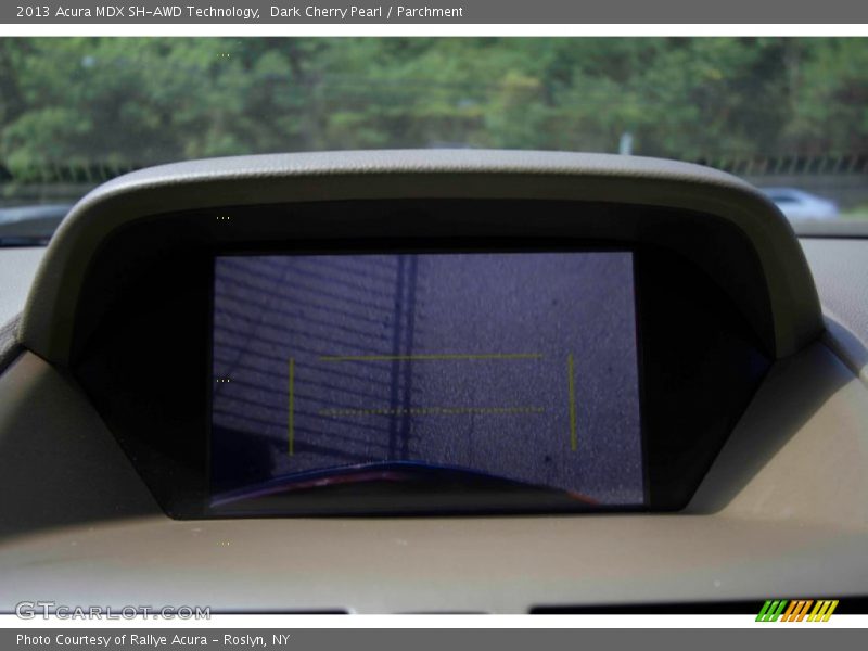 Dark Cherry Pearl / Parchment 2013 Acura MDX SH-AWD Technology