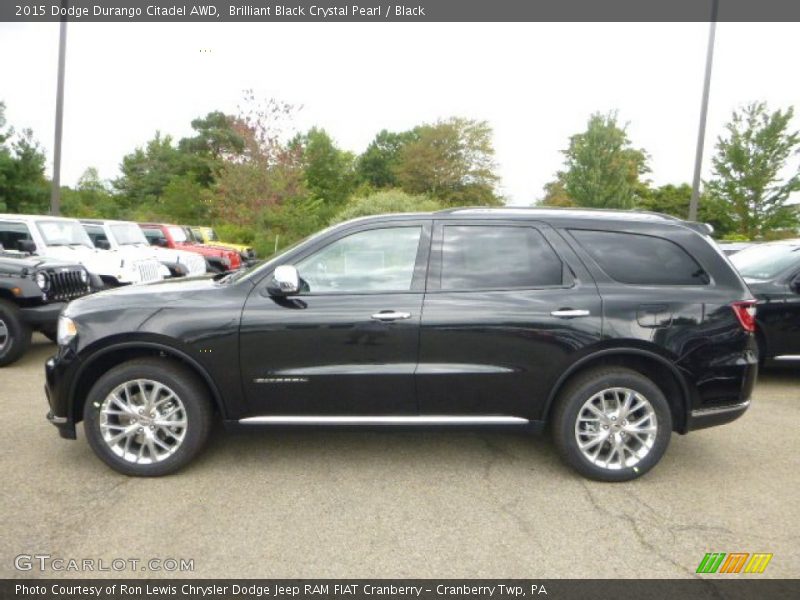  2015 Durango Citadel AWD Brilliant Black Crystal Pearl