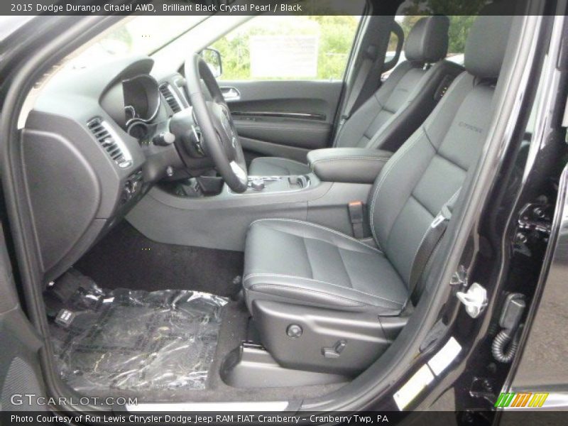  2015 Durango Citadel AWD Black Interior