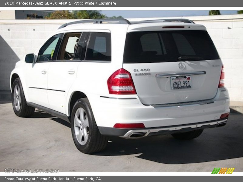 Arctic White / Cashmere 2010 Mercedes-Benz GL 450 4Matic