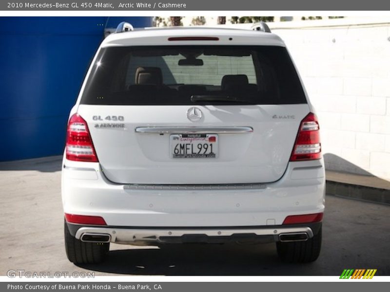 Arctic White / Cashmere 2010 Mercedes-Benz GL 450 4Matic