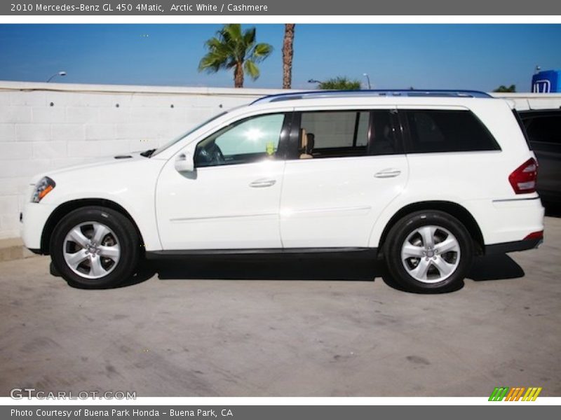 Arctic White / Cashmere 2010 Mercedes-Benz GL 450 4Matic