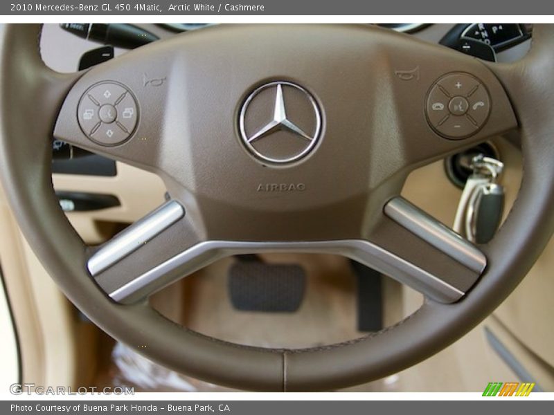 Arctic White / Cashmere 2010 Mercedes-Benz GL 450 4Matic