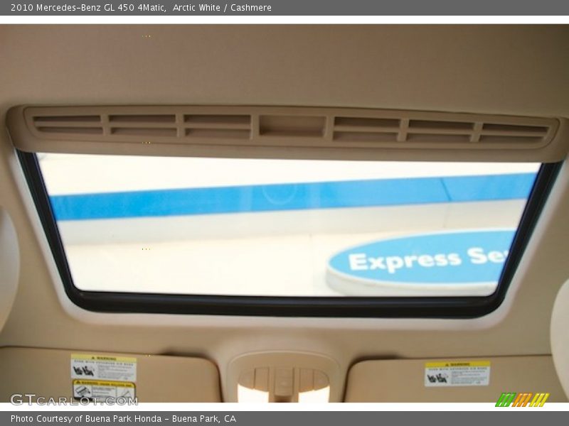 Arctic White / Cashmere 2010 Mercedes-Benz GL 450 4Matic
