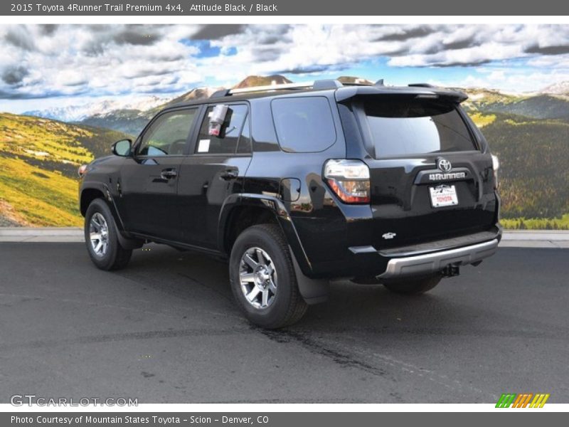 Attitude Black / Black 2015 Toyota 4Runner Trail Premium 4x4