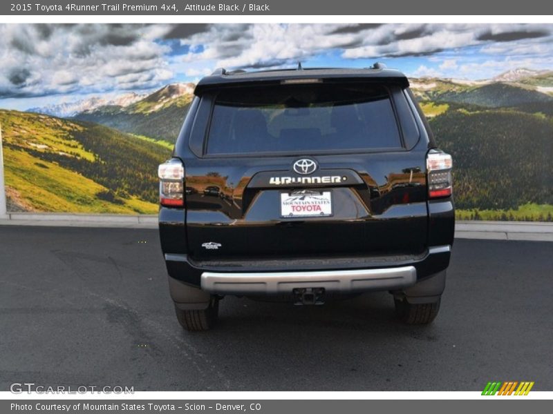 Attitude Black / Black 2015 Toyota 4Runner Trail Premium 4x4