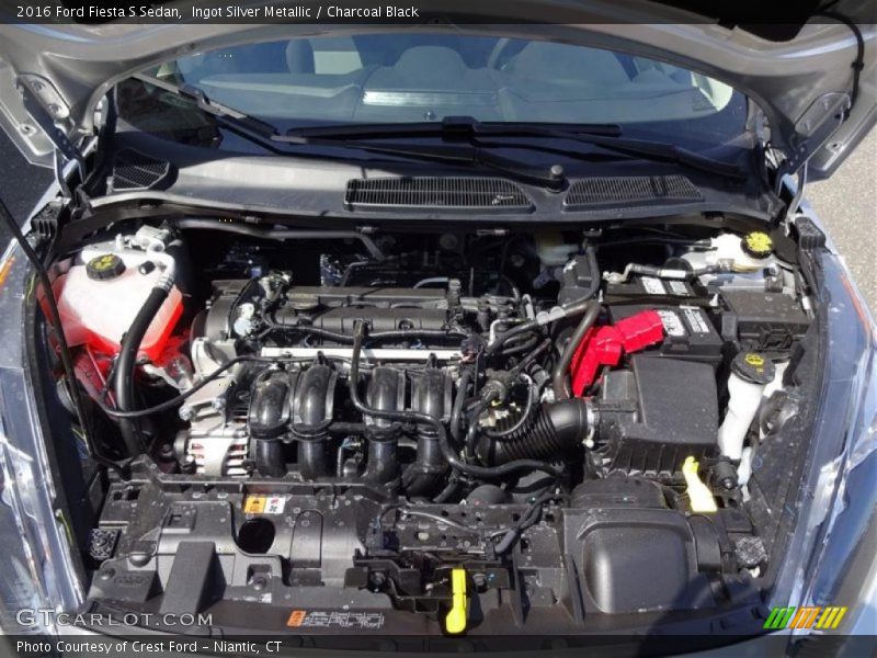  2016 Fiesta S Sedan Engine - 1.6 Liter DOHC 16-Valve Ti-VCT 4 Cylinder
