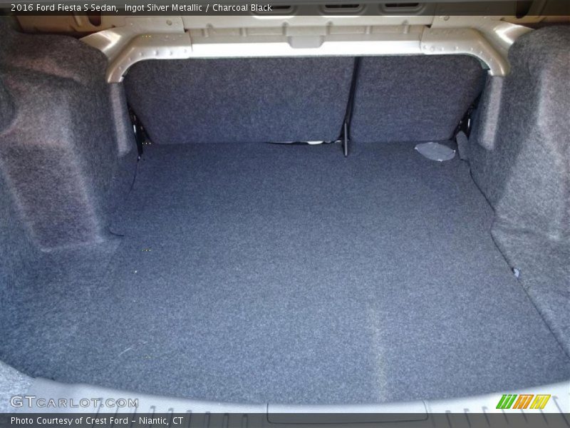  2016 Fiesta S Sedan Trunk