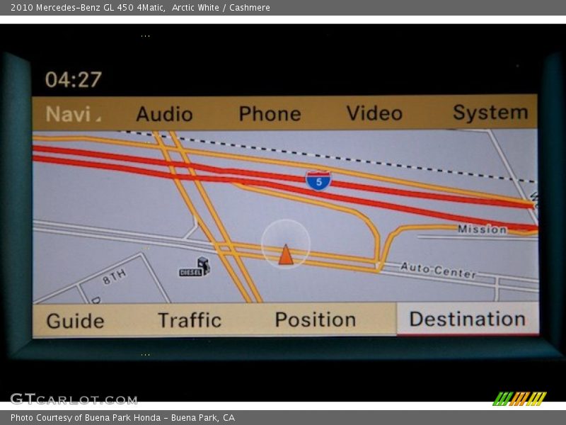 Arctic White / Cashmere 2010 Mercedes-Benz GL 450 4Matic