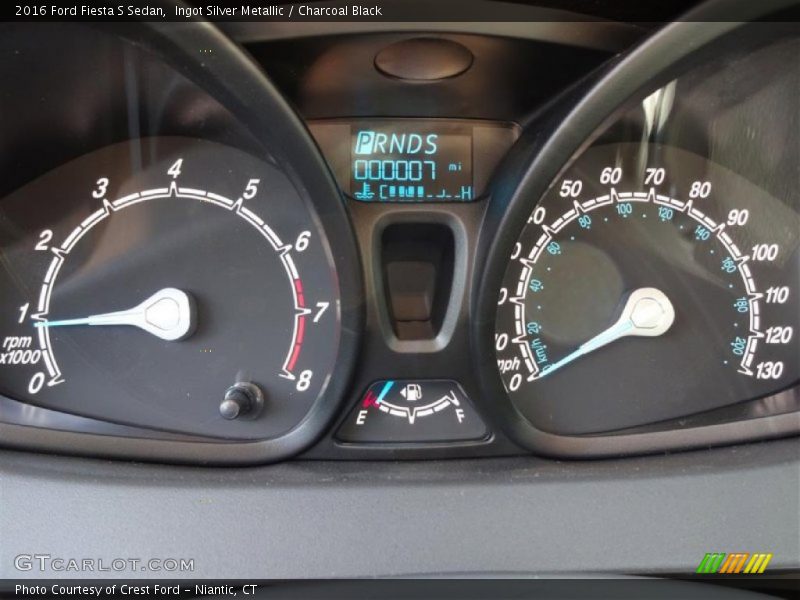  2016 Fiesta S Sedan S Sedan Gauges