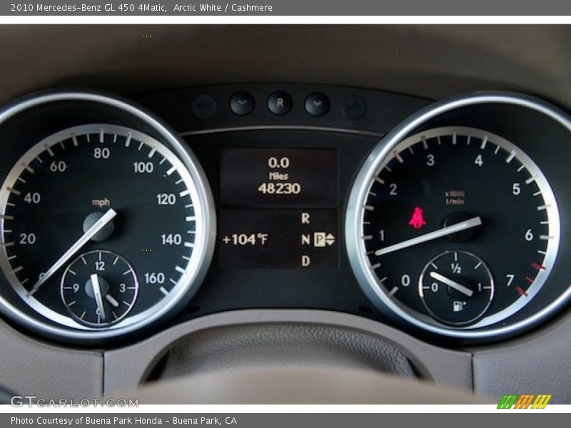 Arctic White / Cashmere 2010 Mercedes-Benz GL 450 4Matic