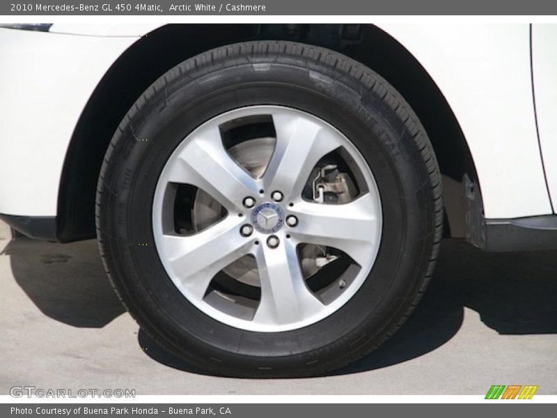 Arctic White / Cashmere 2010 Mercedes-Benz GL 450 4Matic