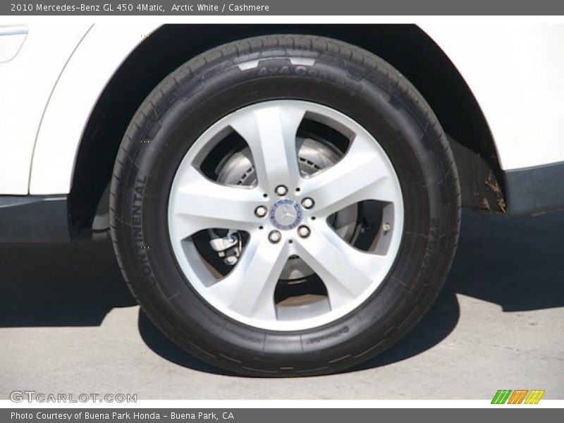 Arctic White / Cashmere 2010 Mercedes-Benz GL 450 4Matic