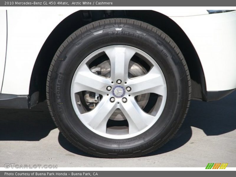 Arctic White / Cashmere 2010 Mercedes-Benz GL 450 4Matic