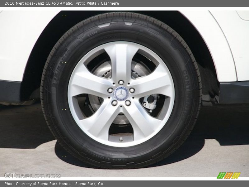 Arctic White / Cashmere 2010 Mercedes-Benz GL 450 4Matic