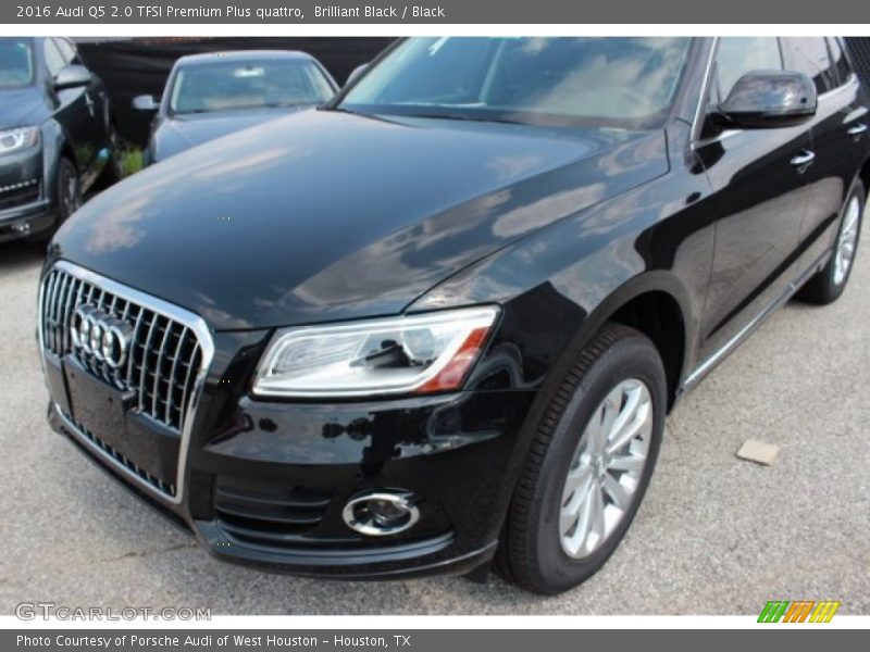 Brilliant Black / Black 2016 Audi Q5 2.0 TFSI Premium Plus quattro