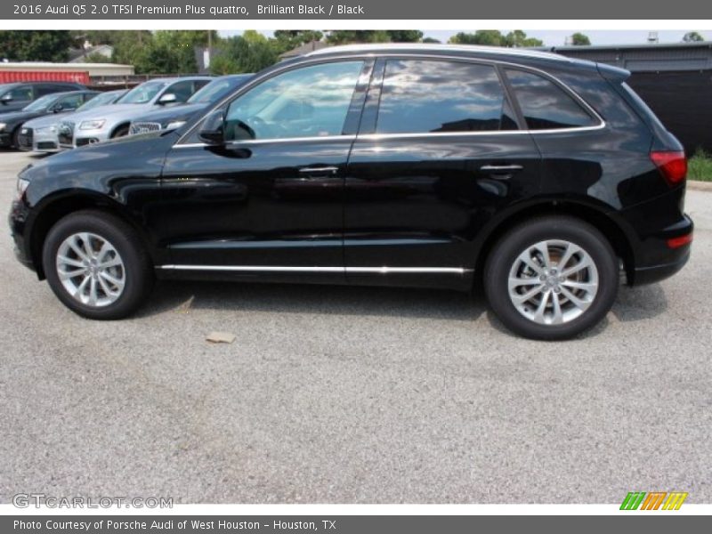 Brilliant Black / Black 2016 Audi Q5 2.0 TFSI Premium Plus quattro