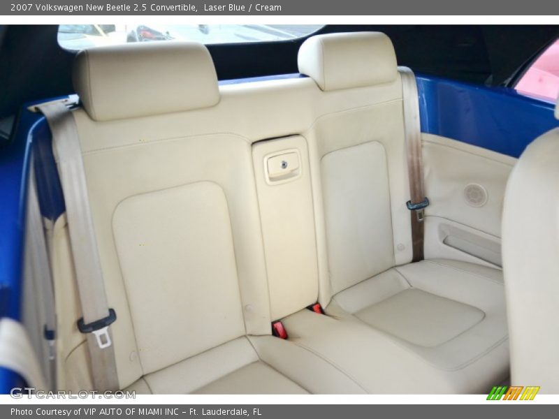 Laser Blue / Cream 2007 Volkswagen New Beetle 2.5 Convertible
