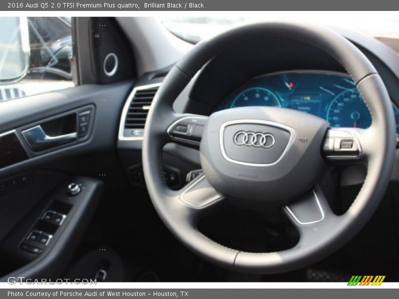 Brilliant Black / Black 2016 Audi Q5 2.0 TFSI Premium Plus quattro