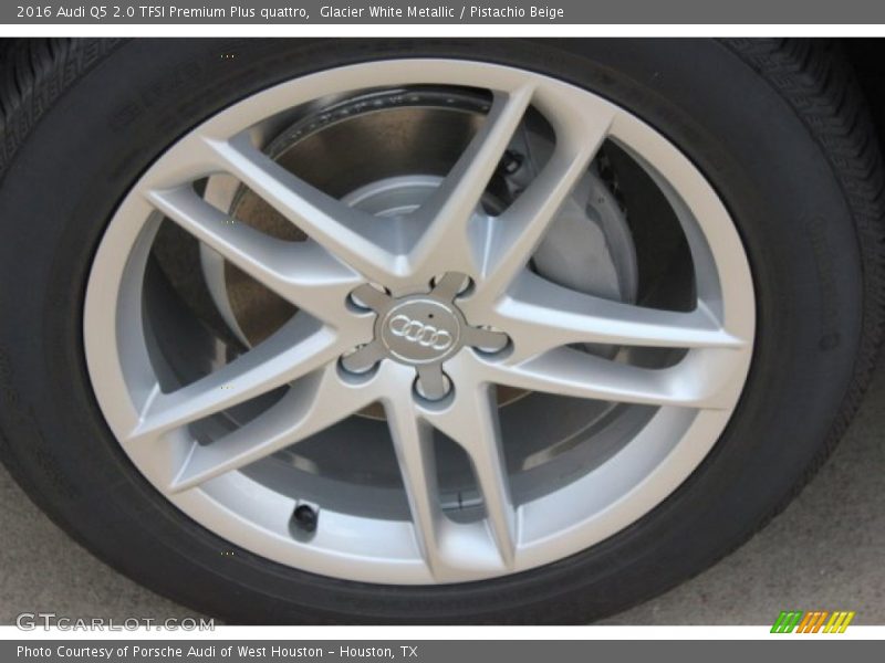 Glacier White Metallic / Pistachio Beige 2016 Audi Q5 2.0 TFSI Premium Plus quattro