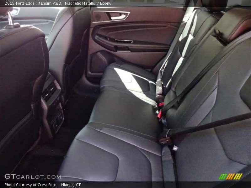 Magnetic Metallic / Ebony 2015 Ford Edge Titanium AWD
