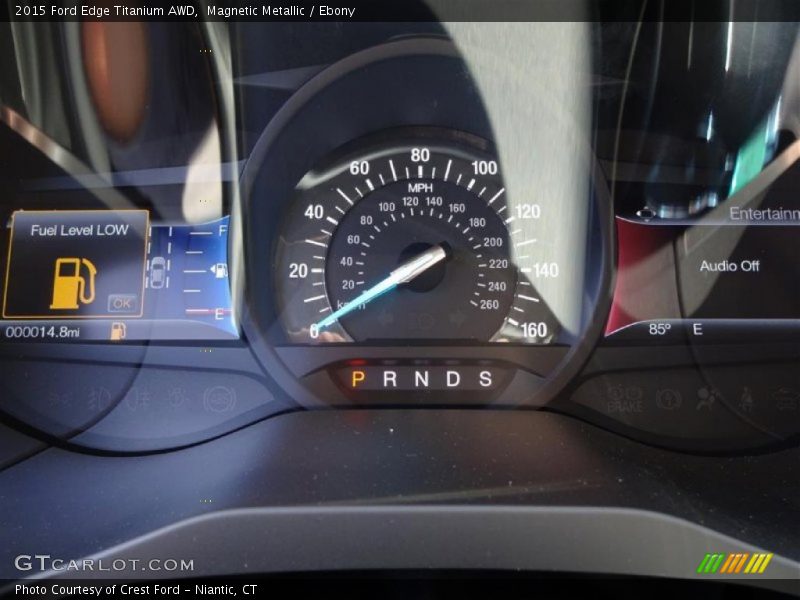 Magnetic Metallic / Ebony 2015 Ford Edge Titanium AWD