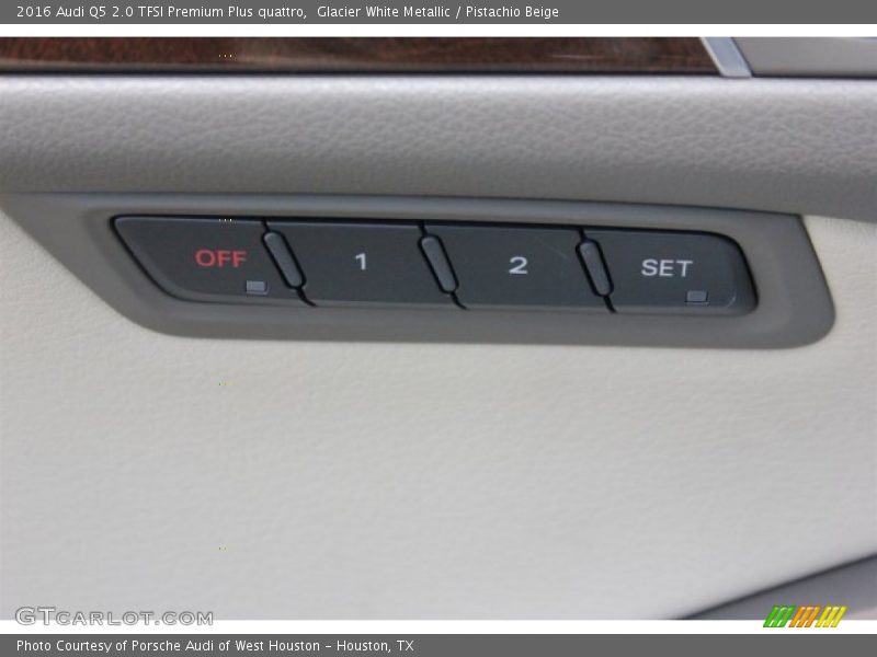 Glacier White Metallic / Pistachio Beige 2016 Audi Q5 2.0 TFSI Premium Plus quattro
