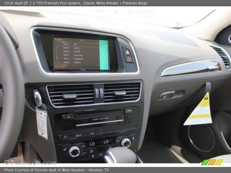 Glacier White Metallic / Pistachio Beige 2016 Audi Q5 2.0 TFSI Premium Plus quattro