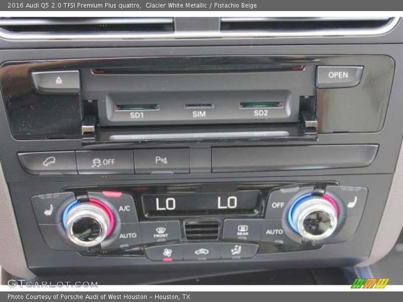 Glacier White Metallic / Pistachio Beige 2016 Audi Q5 2.0 TFSI Premium Plus quattro