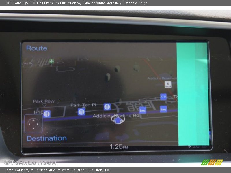 Glacier White Metallic / Pistachio Beige 2016 Audi Q5 2.0 TFSI Premium Plus quattro