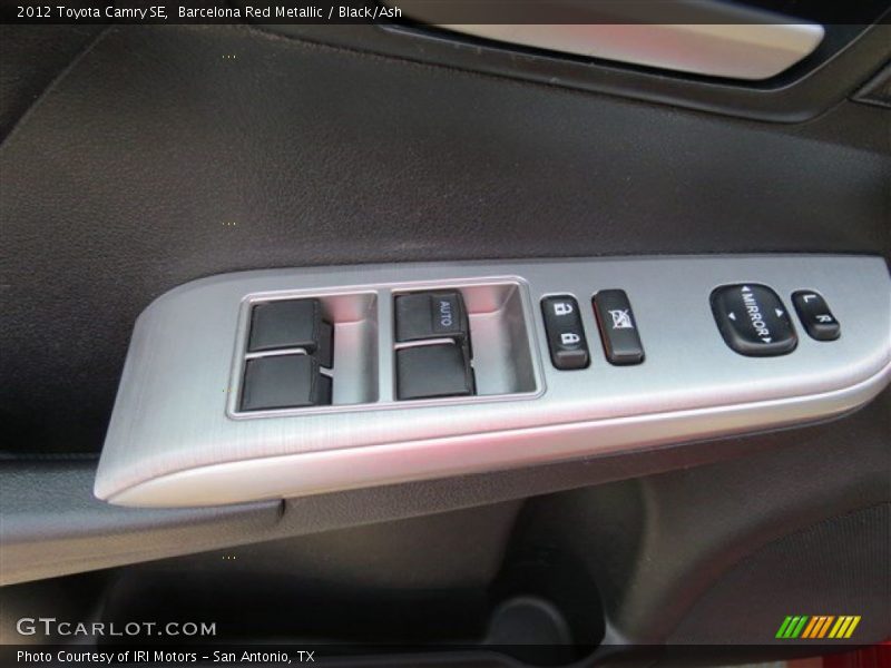Barcelona Red Metallic / Black/Ash 2012 Toyota Camry SE