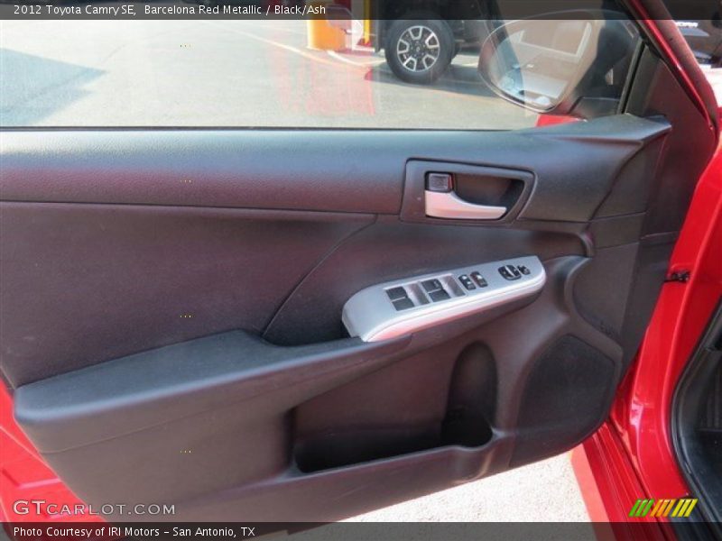 Barcelona Red Metallic / Black/Ash 2012 Toyota Camry SE