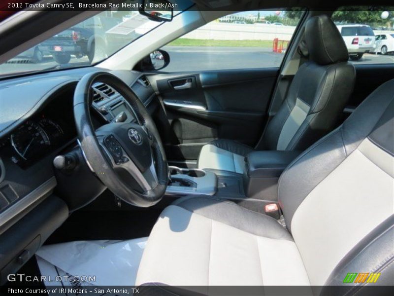 Barcelona Red Metallic / Black/Ash 2012 Toyota Camry SE