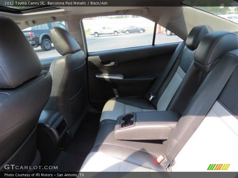 Barcelona Red Metallic / Black/Ash 2012 Toyota Camry SE