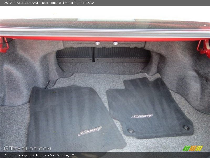 Barcelona Red Metallic / Black/Ash 2012 Toyota Camry SE
