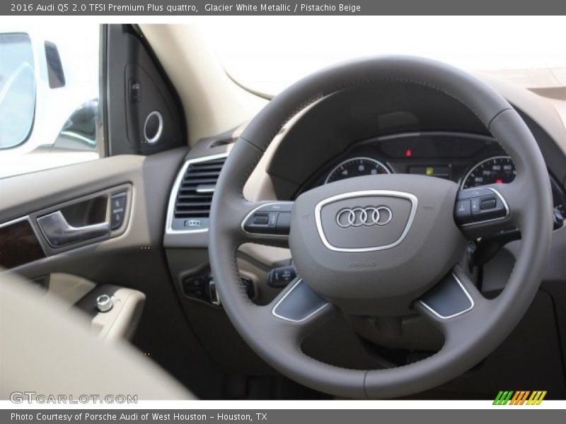 Glacier White Metallic / Pistachio Beige 2016 Audi Q5 2.0 TFSI Premium Plus quattro