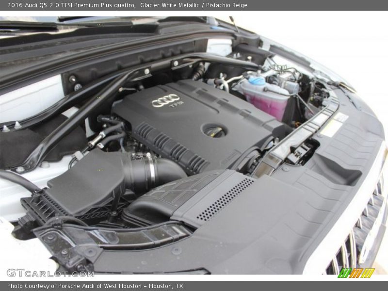 Glacier White Metallic / Pistachio Beige 2016 Audi Q5 2.0 TFSI Premium Plus quattro