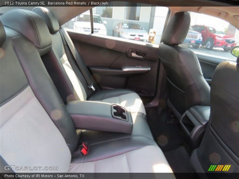 Barcelona Red Metallic / Black/Ash 2012 Toyota Camry SE