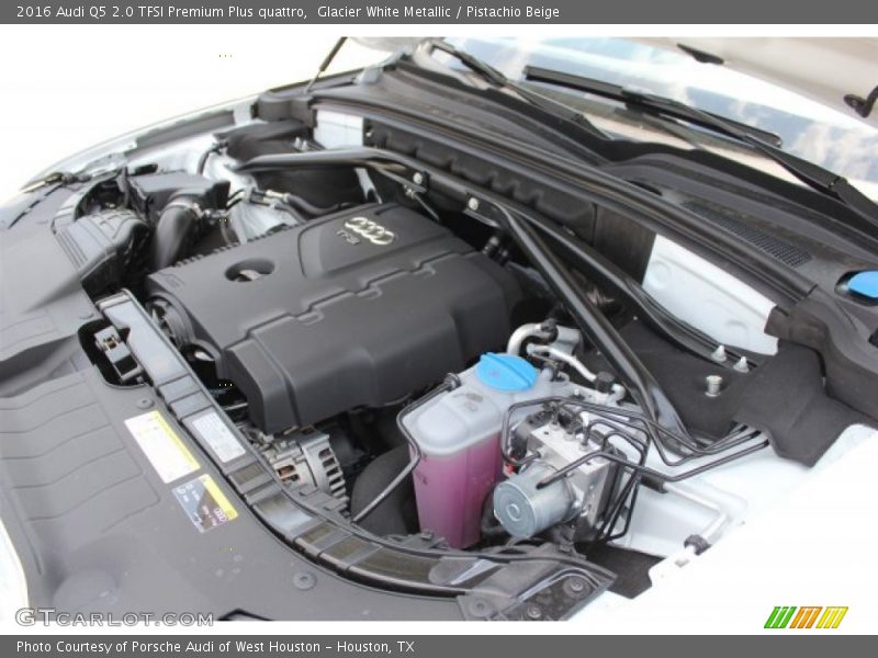 Glacier White Metallic / Pistachio Beige 2016 Audi Q5 2.0 TFSI Premium Plus quattro