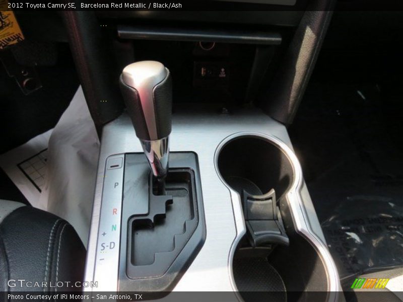 Barcelona Red Metallic / Black/Ash 2012 Toyota Camry SE