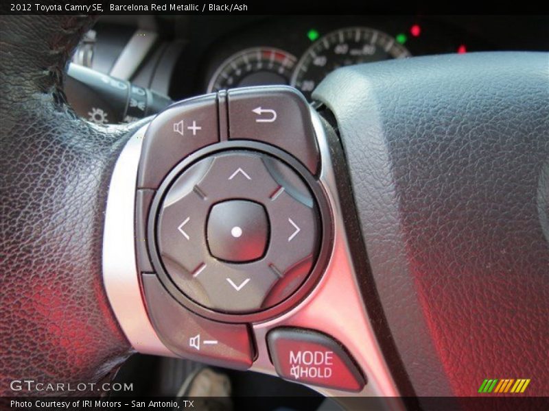 Barcelona Red Metallic / Black/Ash 2012 Toyota Camry SE