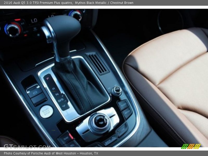 Mythos Black Metallic / Chestnut Brown 2016 Audi Q5 3.0 TFSI Premium Plus quattro