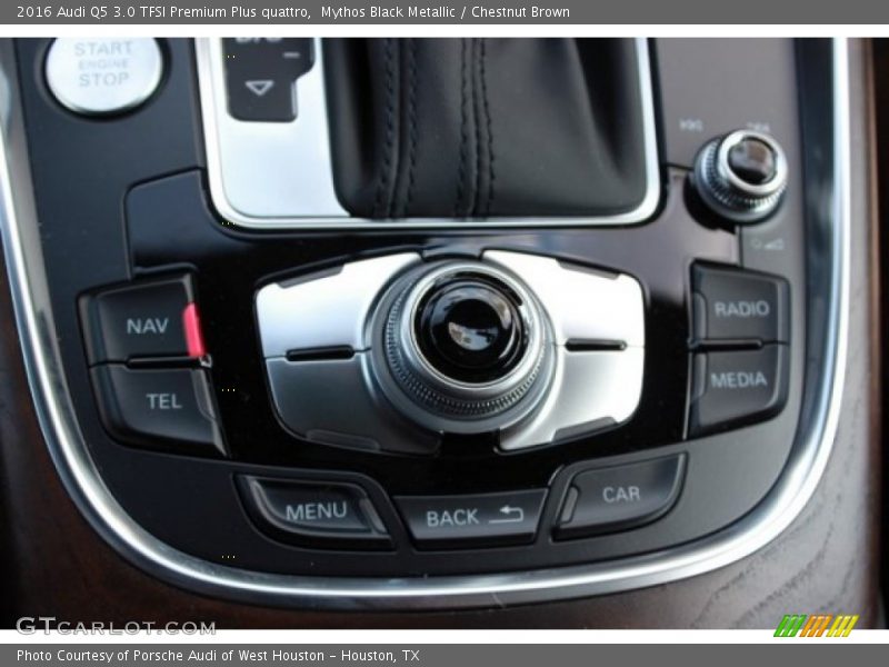 Mythos Black Metallic / Chestnut Brown 2016 Audi Q5 3.0 TFSI Premium Plus quattro