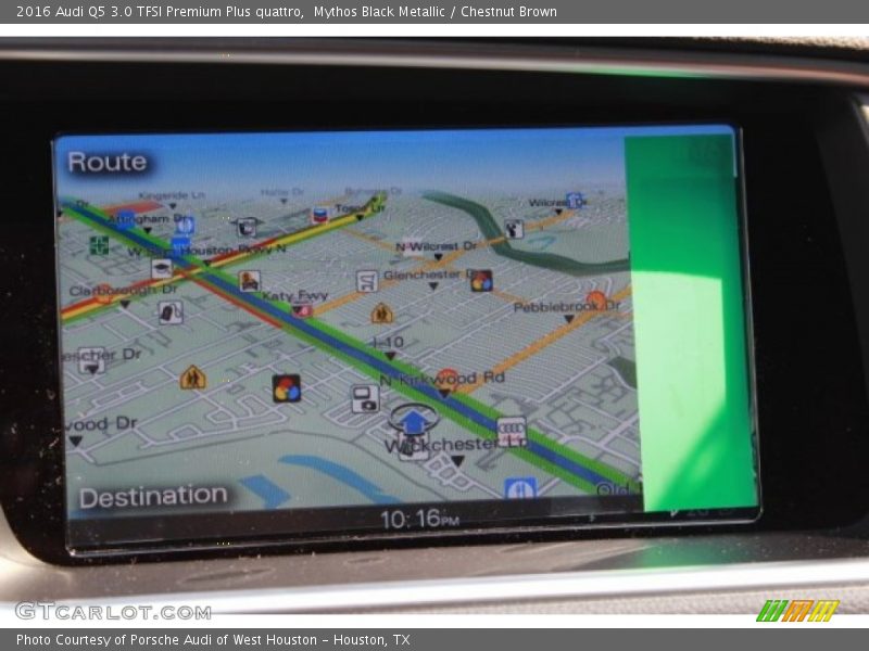 Mythos Black Metallic / Chestnut Brown 2016 Audi Q5 3.0 TFSI Premium Plus quattro